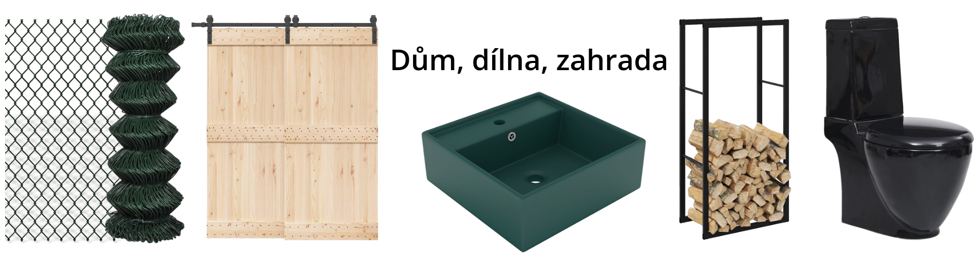 Dům, dílna, zahrada