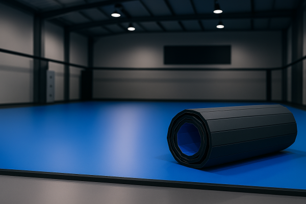 Rolovací sportovní podlaha SafeFlex™ vhodná pro MMA, Zapás, Judo,Thai Box,Cheerleading, Fitness (21)