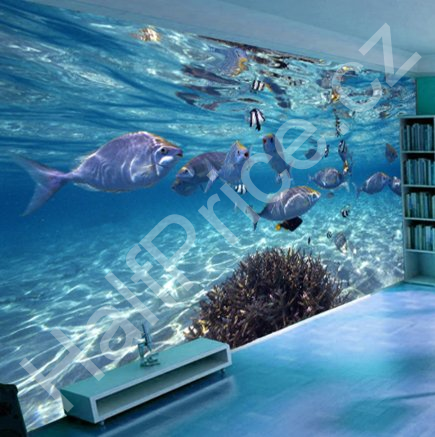 Tapeta 3D Dva Delfíni (1)