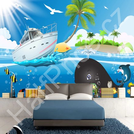 Tapeta 3D z Tisíce a jedné  noci (1)