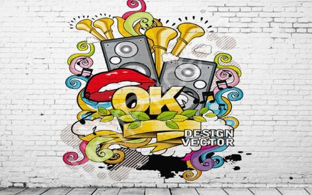 Tapeta 3D Basketbal Graffiti (1)