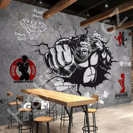 Tapeta 3D  Graffiti  IV. (1)