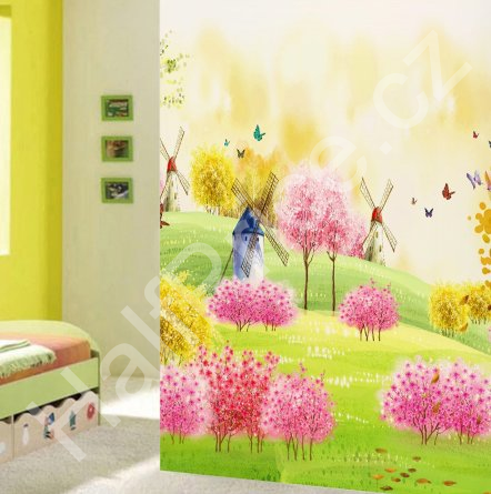 Tapeta 3D Zámek v Mlze (1)