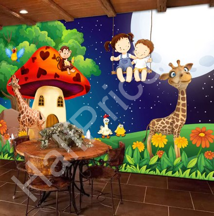 Tapeta 3D Hip Hop Graffiti (1)