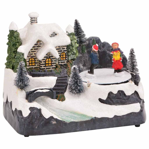 OMAXI Vánoční dekorace na stůl Vícebarevný 16 x 11,5 x 13 cm Plast 362841