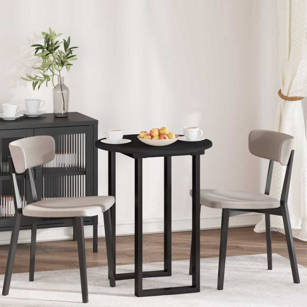 OMAXI Deska stolu Černá 60 x 60 x 1.5 cm Kompozitní dřevo 936011