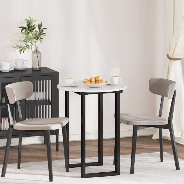 OMAXI Deska stolu Bílá s vysokým leskem 60 x 60 x 1.5 cm 936042