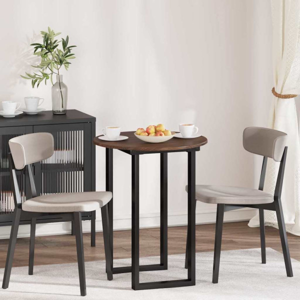 OMAXI Deska stolu Hnědý dub 60 x 60 x 1.5 cm Kompozitní dřevo 936073