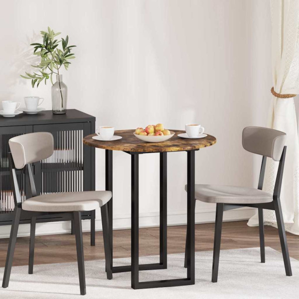 OMAXI Deska stolu Kouřový dub 70 x 70 x 1.5 cm Kompozitní dřevo 936158