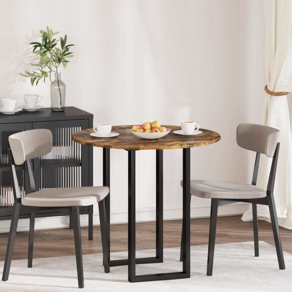 OMAXI Deska stolu Kouřový dub 80 x 80 x 1.5 cm Kompozitní dřevo 936257