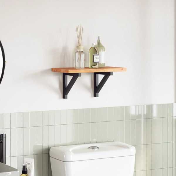 OMAXI Stolní deska obdélníková 40 x 20 x 2 cm masivní akáciové dřevo 662416