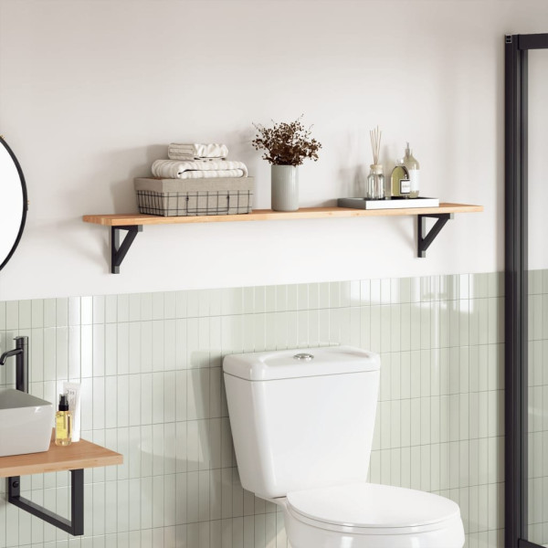 OMAXI Stolní deska obdélníková 140 x 20 x 2 cm masivní akáciové dřevo 662461