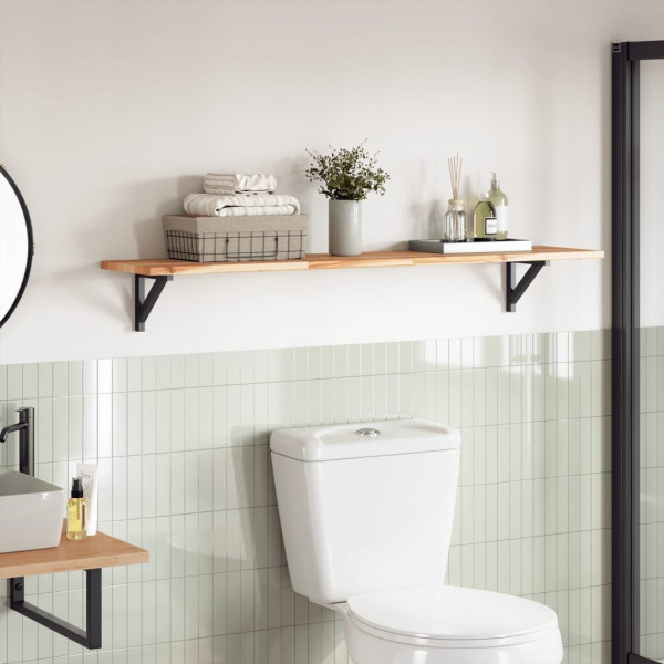 OMAXI Stolní deska obdélníková 140 x 30 x 2 cm masivní akáciové dřevo 662539