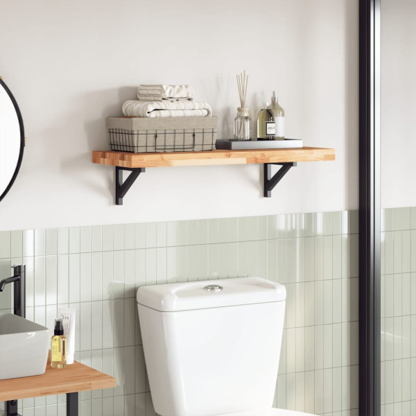 OMAXI Stolní deska 80 x 30 x 4 cm obdélníková masivní akáciové dřevo 662843