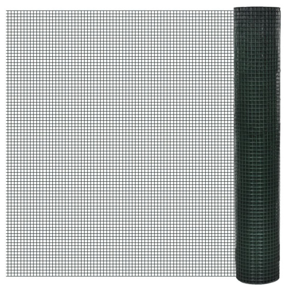 OMAXI Pletivo ke kurníku pozinkované PVC vrstva 10 x 1 m zelené 852681