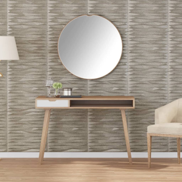 OMAXI Nástěnné panely 12 ks betonové 50 x 50 cm XPS 3 m² kámen 547545