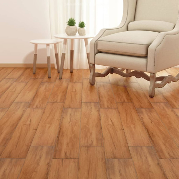 OMAXI Samolepící podlahová krytina PVC 5,21 m² 2 mm přírodní jilm 435731
