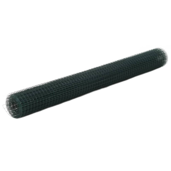 OMAXI Pletivo ke kurníku ocel PVC vrstva 25 x 1,5 m zelené 701644