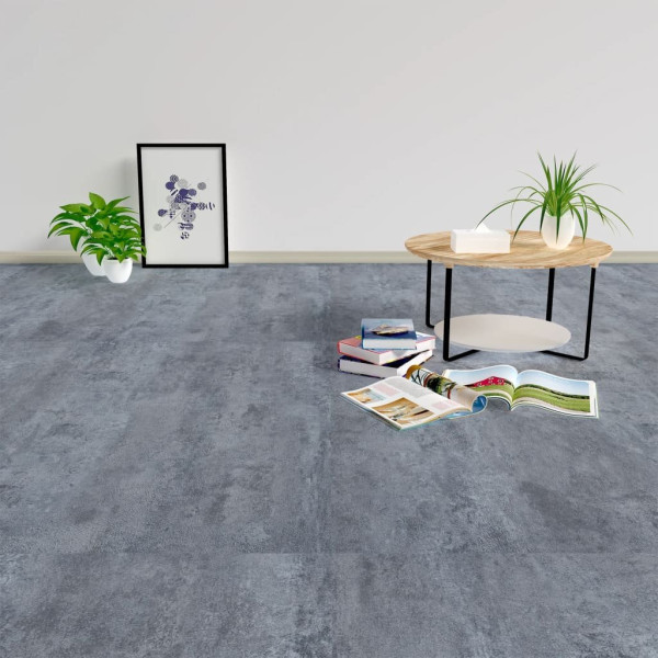 OMAXI Samolepicí podlahové desky 5,11 m² PVC šedý mramor 826530