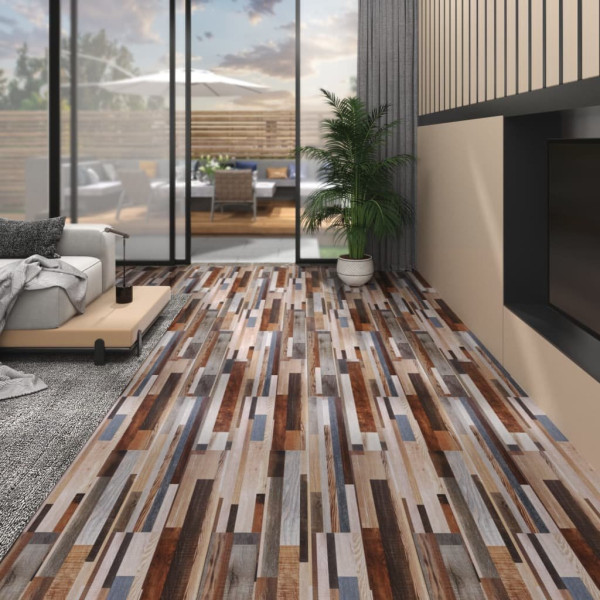 OMAXI Podlahová krytina PVC 5,02 m² 2 mm samolepicí vícebarevná 997599
