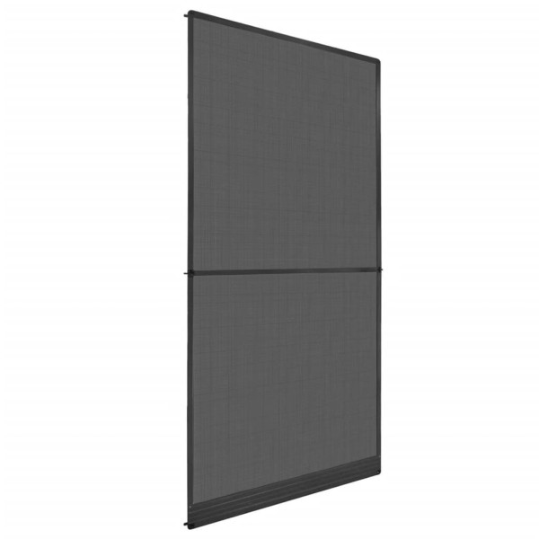 OMAXI Dveřní síť proti hmyzu s panty antracitová 120 x 240 cm 183403
