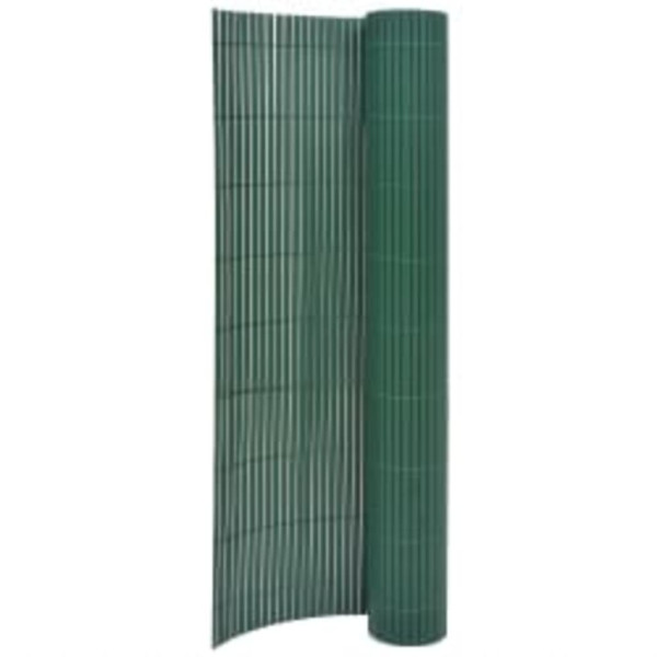 OMAXI Oboustranný zahradní plot 90 x 400 cm zelený 662915