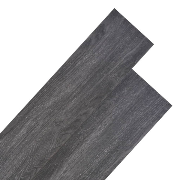 OMAXI Nesamolepicí PVC podlahová prkna 5,26 m² 2 mm černobílá 567516