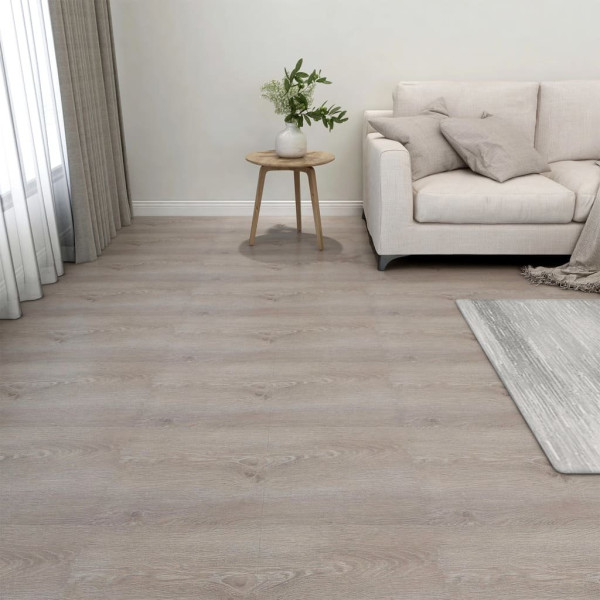 OMAXI Samolepicí podlahové desky 20 ks PVC 1,86 m² taupe 435472