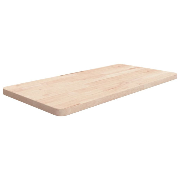 OMAXI Koupelnová deska 80 x 40 x 2,5 cm neošetřené masivní dřevo 929315