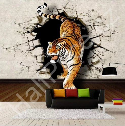 3D tapeta mořské akvárium (1)