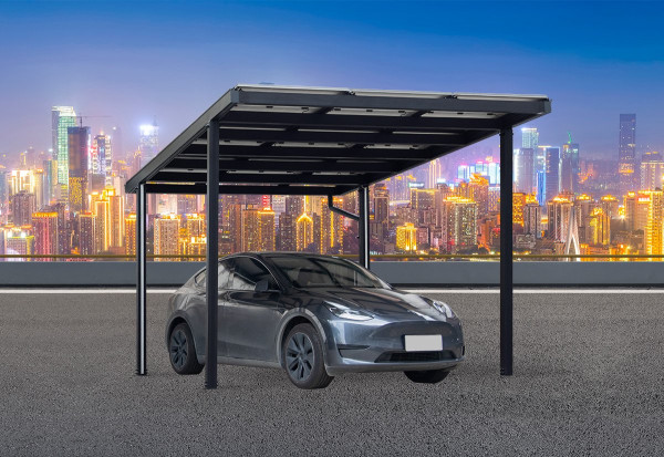 Dvojité parkovací místo Solar Carport (6)