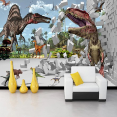 Solution Media 3D tapeta -  Dinosauři MU1679