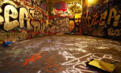 Melin 3D tapeta -  Graffiti malba MU219B