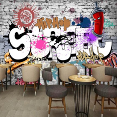 Melin 3D tapeta - Hip Hop graffiti MU1310