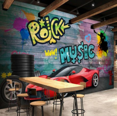 Melin 3D tapeta - Ferrari graffiti MU1319