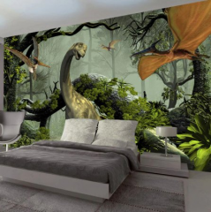 Melin 3D tapeta - Dinosaurus v pralese MU1669