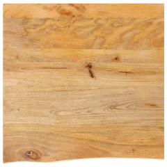 OMAXI Stolní deska živá hrana 80 x 80 x 3,8 cm masivní mangovník 092334