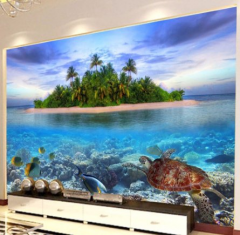 Solution Media 3D tapeta - Korálový ostrov MU1043