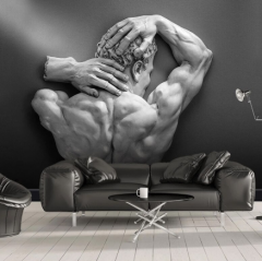 Solution Media 3D tapeta - Muž otočený zády MU2986