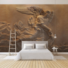 Solution Media 3D tapeta -  Anděl s křídly MU3243