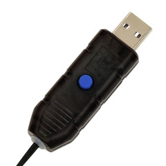 OMAXI Spirálový vánoční stromek s LED a stojanem bílý 180 cm PVC 021247