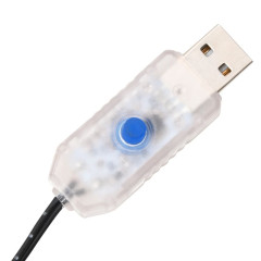 OMAXI Palma se 196 teplými bílými LED diodami 300 cm 138747