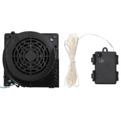 OMAXI Nafukovací dekorace Merry Christmas s LED diodami 197 cm 156826