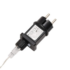 OMAXI Svítící vánoční hvězda s hrotem a LED skládací bílá 57 cm 421830