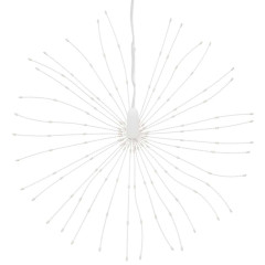 OMAXI Vánoční hvězdicové světlo 140 teple bílých LED diod 17 cm 435110