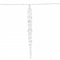 OMAXI Vánoční rampouchové světlo 100 LED teplá bílá 10 m akryl PVC 435196