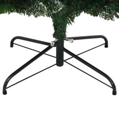 OMAXI Umělý sklápěcí vánoční stromek s červenými bobulemi 180 cm 442545