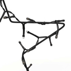 OMAXI Vánoční světelné dekorace s hroty 3 ks Hvězda 50 LED diod 29 cm 118256