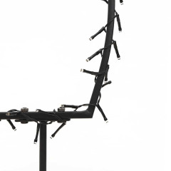 OMAXI Vánoční světelná dekorace s hroty Kometa 115 LED diod 89 cm 118294