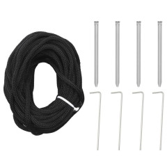 OMAXI LED vánoční stromek 1544 modrých LED diod 500 cm 042209